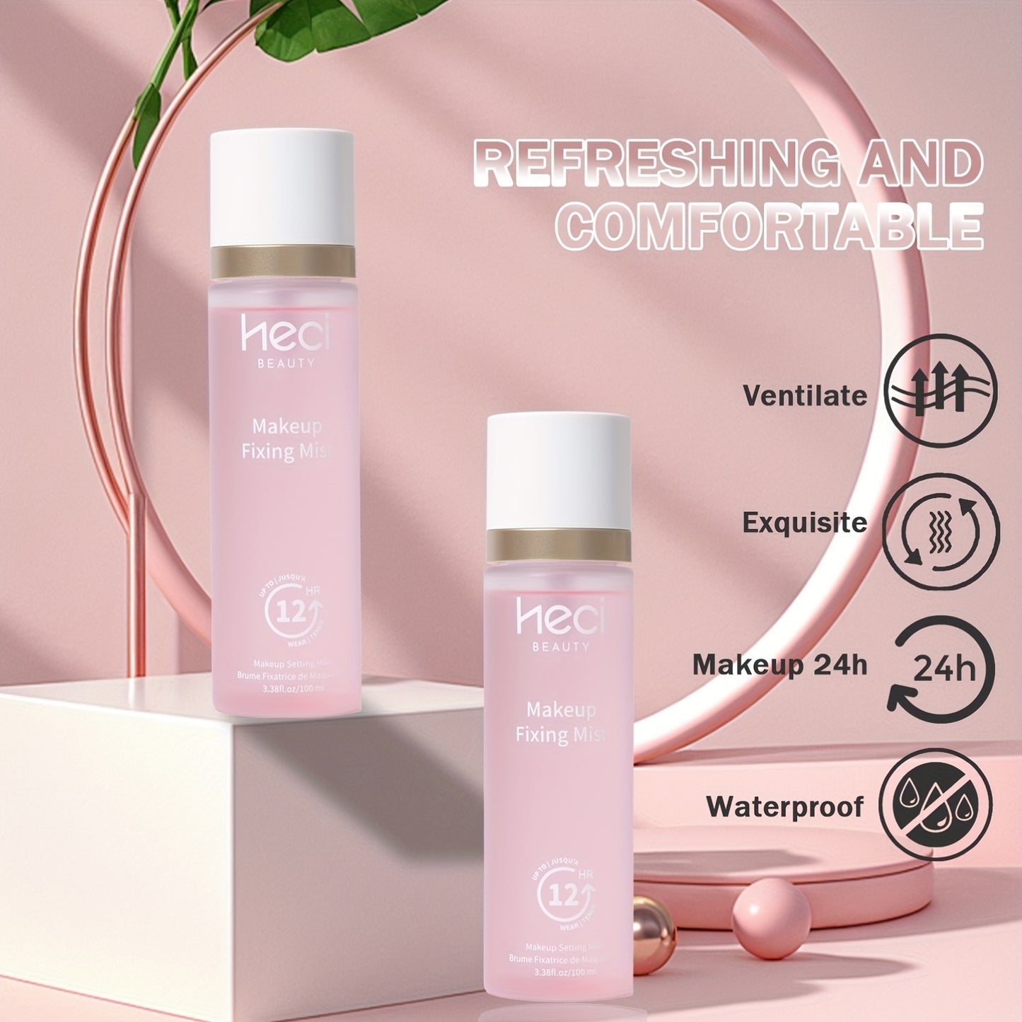 Spray Fijador 24H con Extractos Naturales