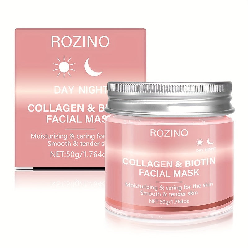 Mascarilla Facial Día & Noche con Colágeno y Biotina