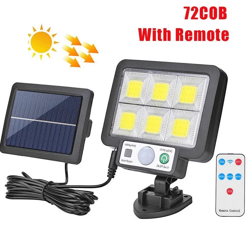 Solar Motion Wall Light – 3 Modes