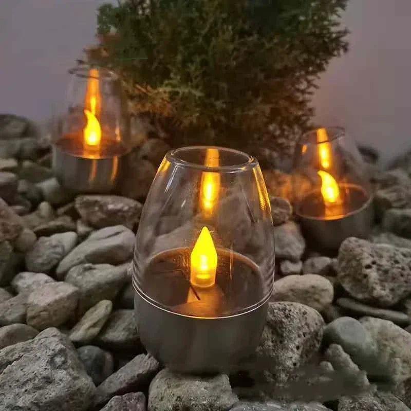 Velas Solares LED Sin Llama