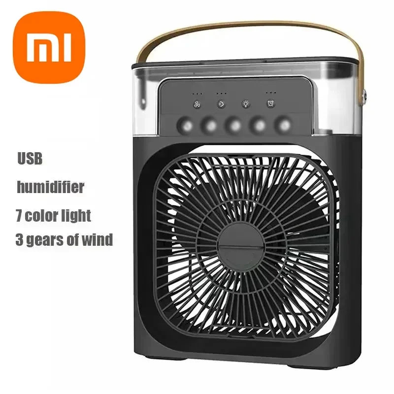Ventilador portátil 3 en 1 Xiaomi con luz LED
