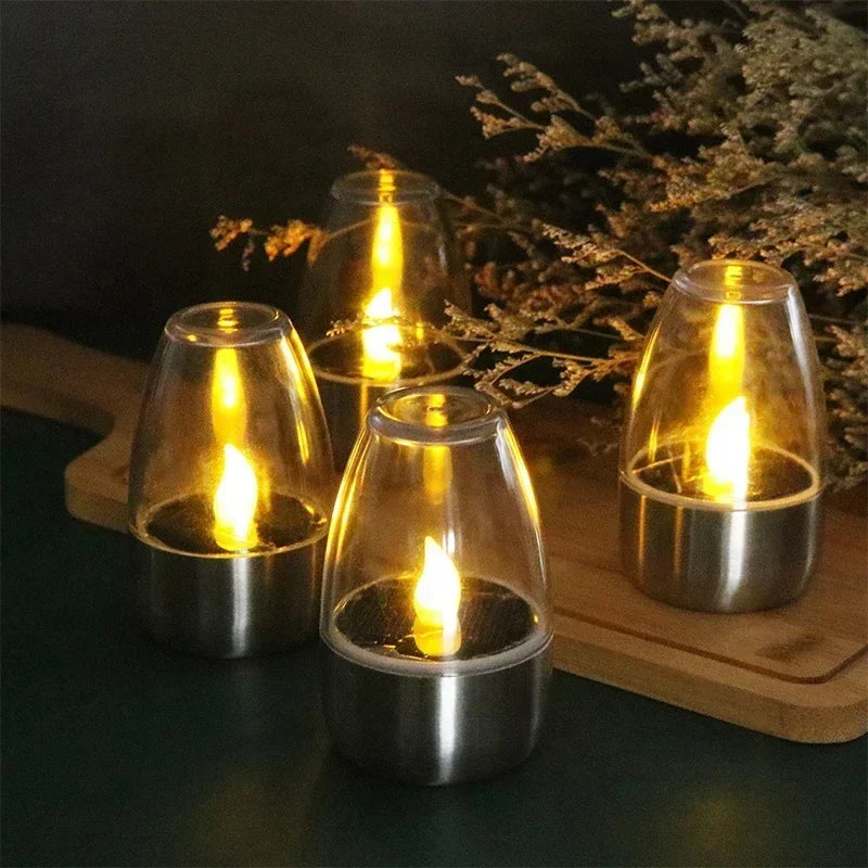 Velas Solares LED Sin Llama