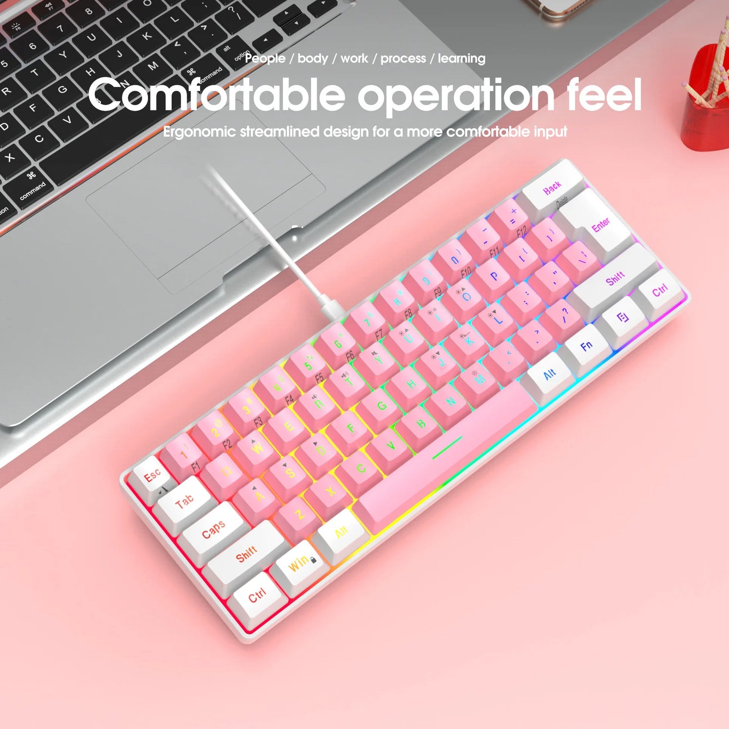 UltraCompact 60% RGB Gaming Keyboard