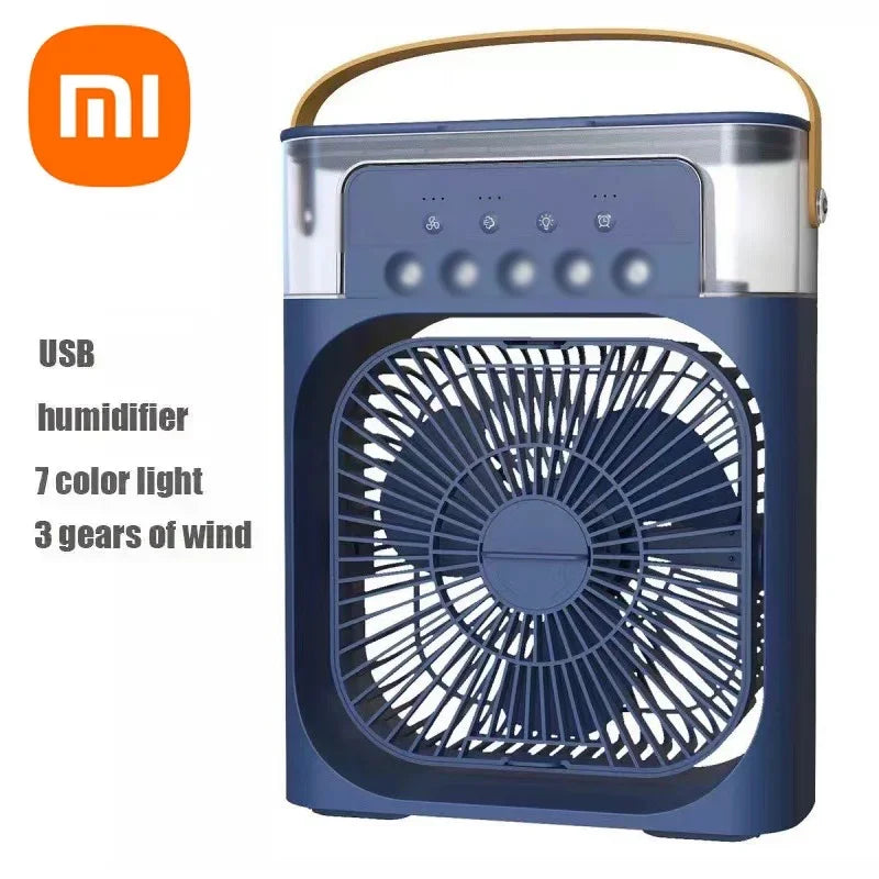 Ventilador portátil 3 en 1 Xiaomi con luz LED