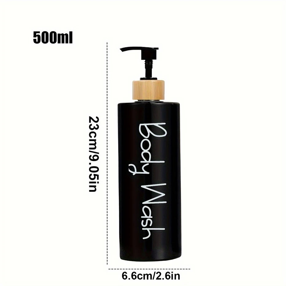 3PCS Bathroom Soap Dispenser Reusable Hand Pump