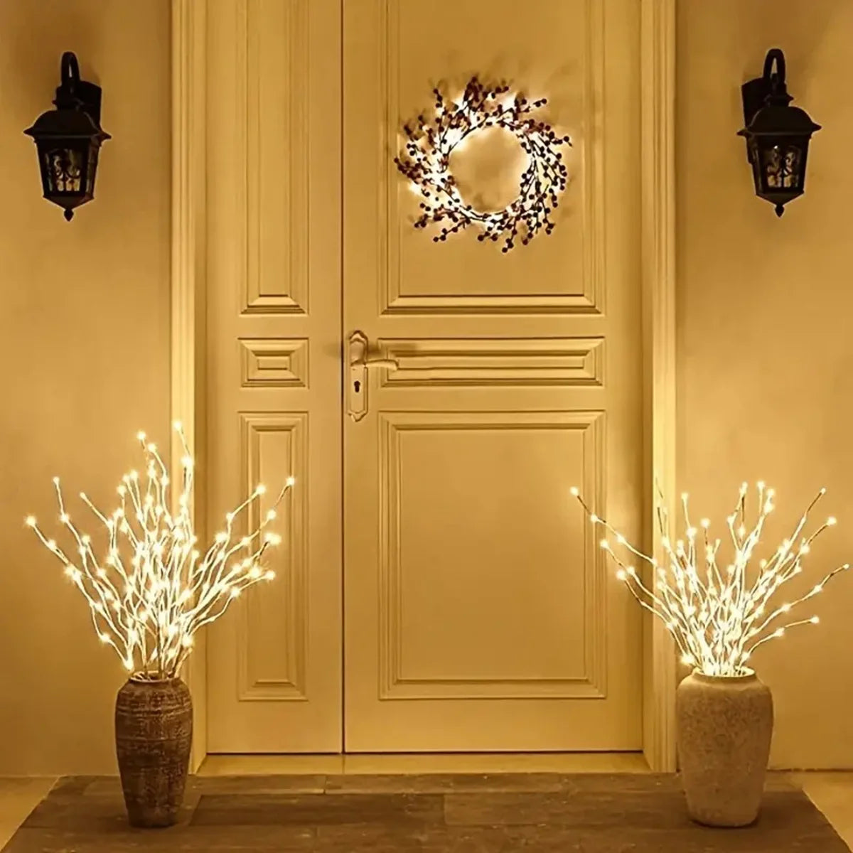 Rama de Abedul con Luces LED
