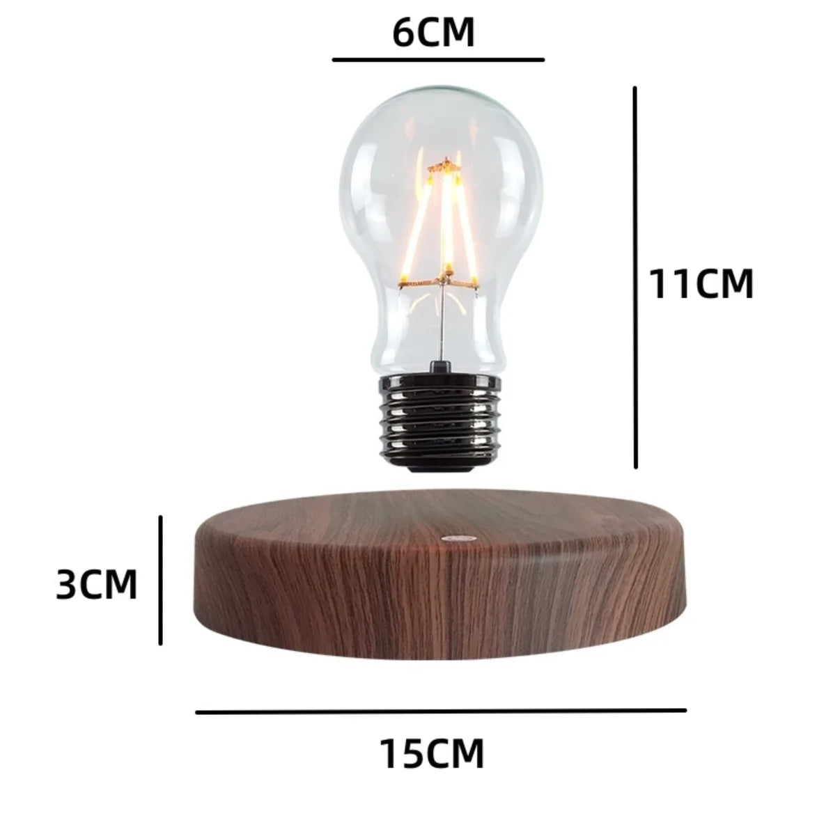Levitation Lamp Creativity Floating Glass LED