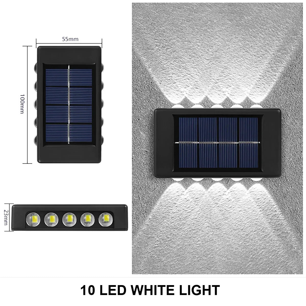 Solar Wall Lamp Outdoor Waterproof Solar