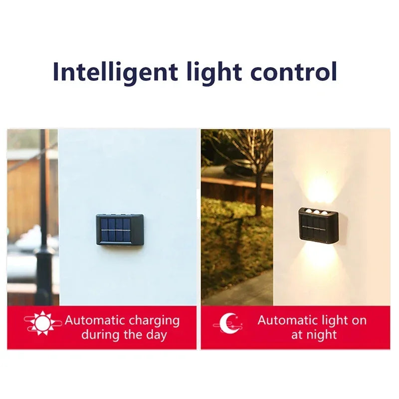 Solar Wall Lamp Outdoor Waterproof Solar