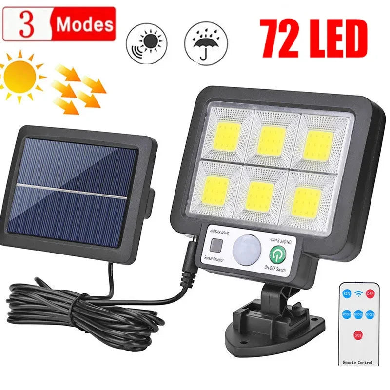 Solar Motion Wall Light – 3 Modes