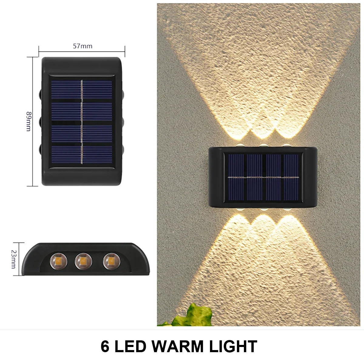 Solar Wall Lamp Outdoor Waterproof Solar