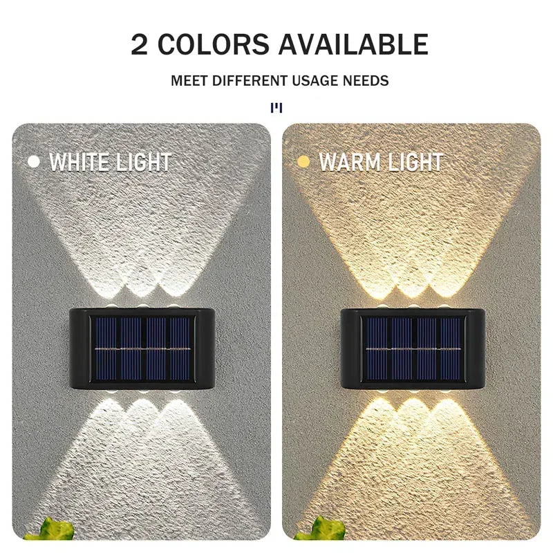 Solar Wall Lamp Outdoor Waterproof Solar