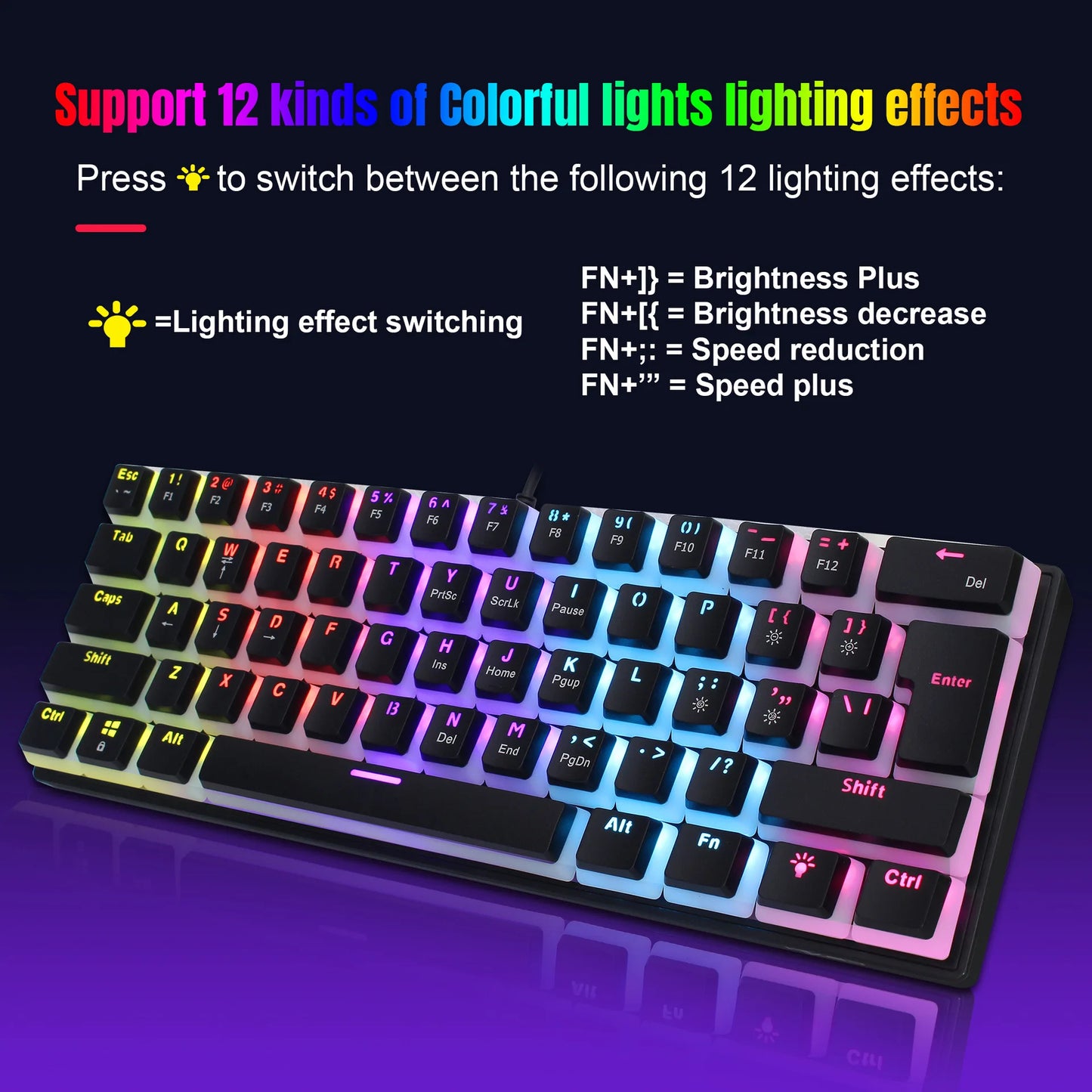 UltraCompact 60% RGB Gaming Keyboard
