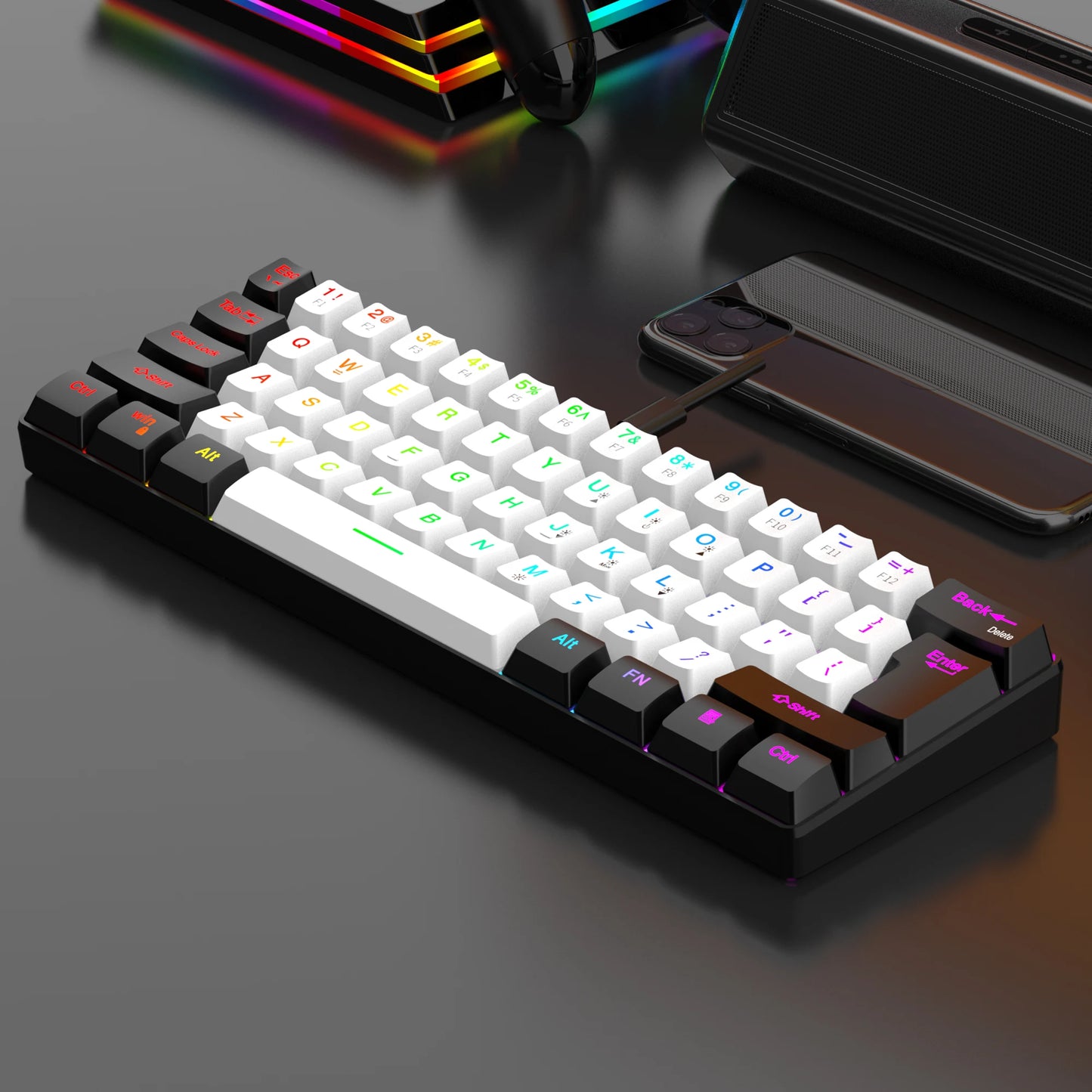 UltraCompact 60% RGB Gaming Keyboard