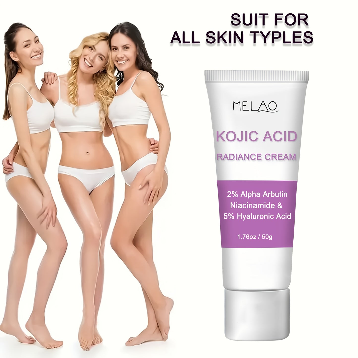 Crema Iluminadora & Humectante con Ácido Kójico