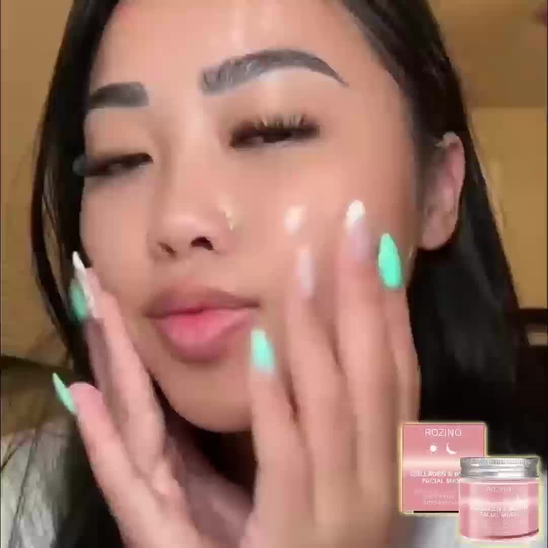 Mascarilla Facial Día & Noche con Colágeno y Biotina