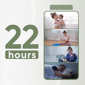 Nuevo monitor de video para bebés de 5 pulgadas con cámara y audio, zoom 4X, batería de 22 horas, rango de 300 metros, audio bidireccional, sensor de temperatura y nanas.