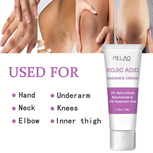 Crema Iluminadora & Humectante con Ácido Kójico