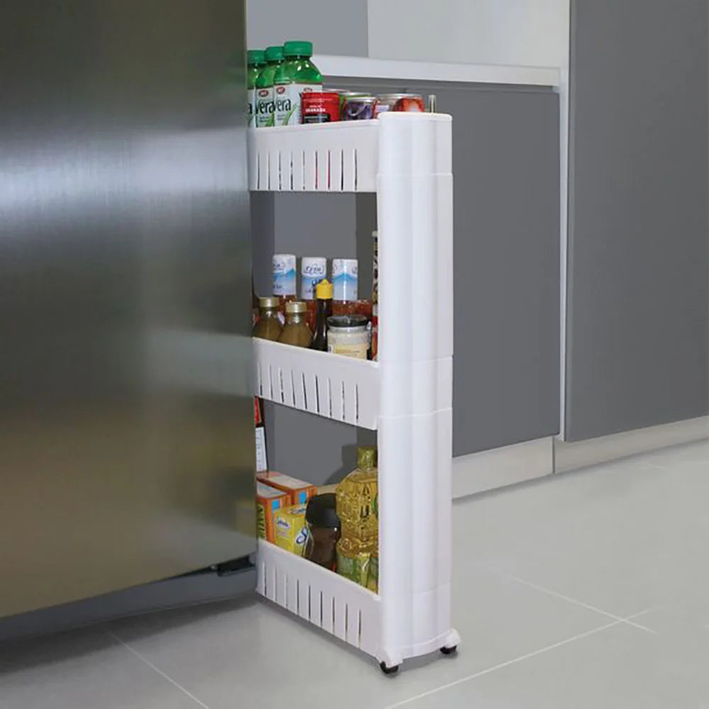 Bathroom storage rack kitchen shelf condiment bottle organizer toilet space shelf 3 layers