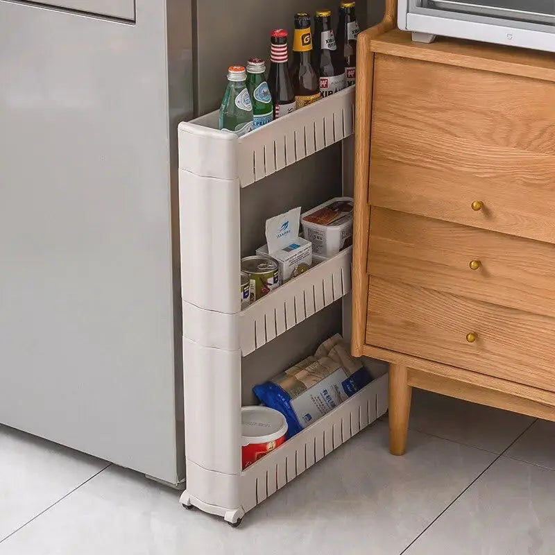Bathroom storage rack kitchen shelf condiment bottle organizer toilet space shelf 3 layers
