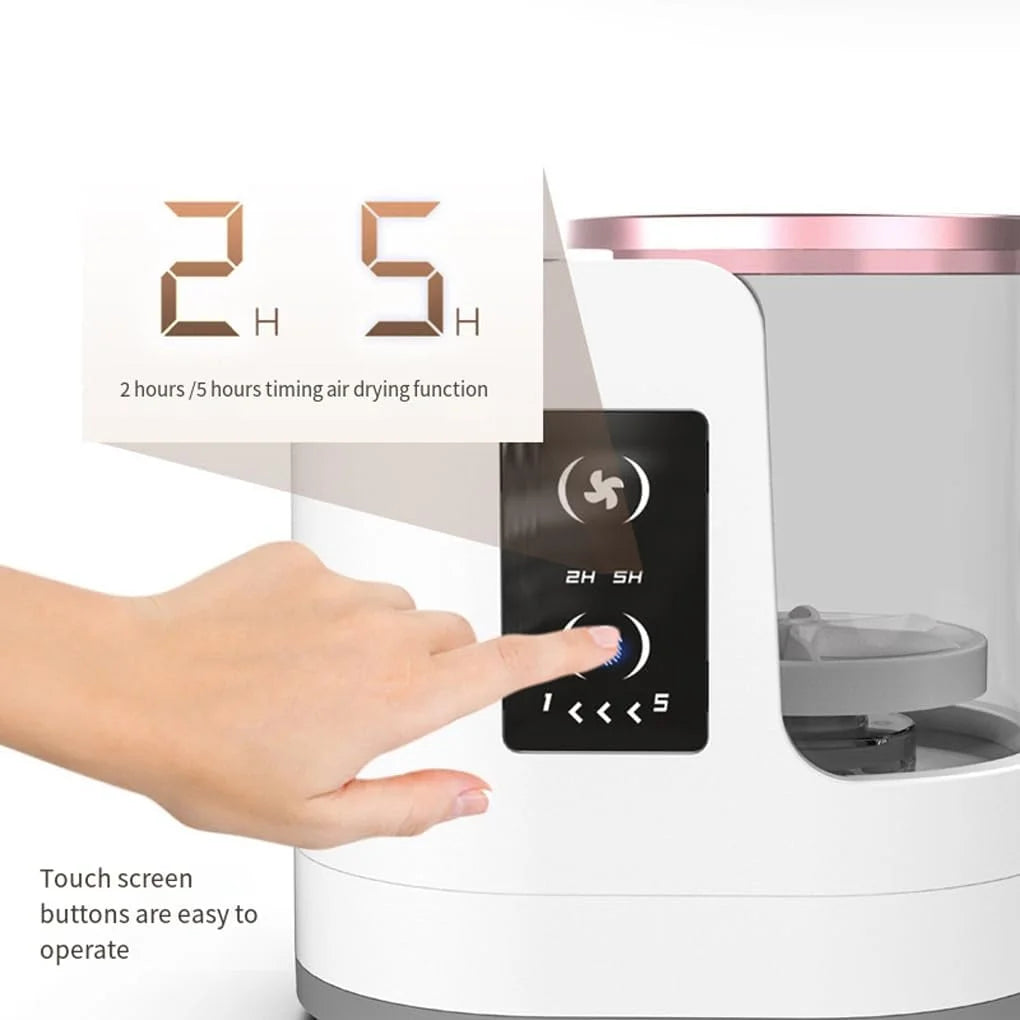 Rechargeable electric makeup brush cleaner, quick and convenient brush cleaner machine, automatic abs cleaning tool