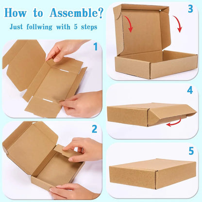 Corrugated Cartons, White/Brown Multi-sheet Cardboard Transport Boxes, Handicraft Packaging And andling