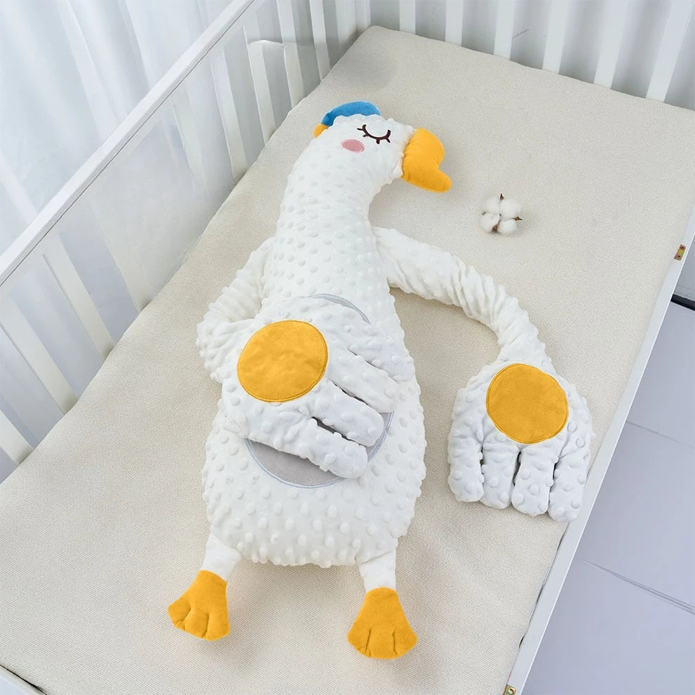 Almohada para dormir para bebés recién nacidos, con muñeco de palmada relajante, control remoto, almohada eléctrica para bebés con forma de mano y palmada relajante
