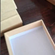 18 Pack 3.2x2x0.9 Inches Necklace Earring Ring Box Rectangle Kraft Cardboard Jewelry Gift Boxes
