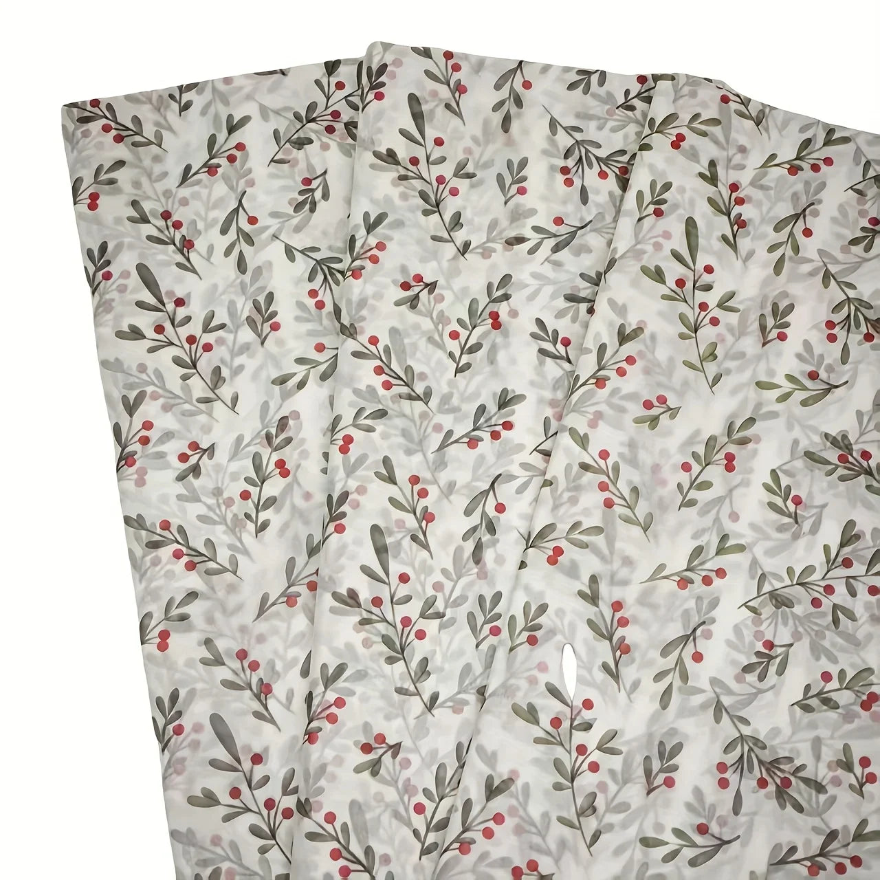 30pcs/10pcs Holly, Berry Thin Paper, Wax-Coated Gift Wrapping, Party Favor Packaging for Christmas, Thanksgiving, Birthdays