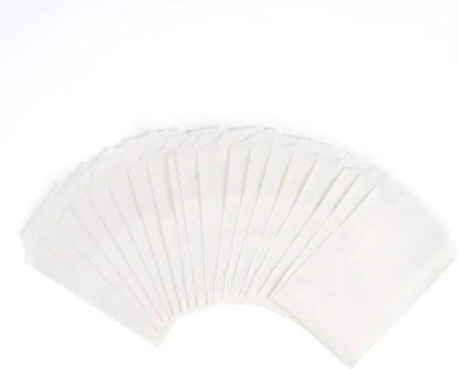 10x15cm,8x15cm,13x18cm, 4X6 Inch 50 pcs  Kraft Paper Flat Favor Bag Small Paper Bags for Packaging Party Christmas