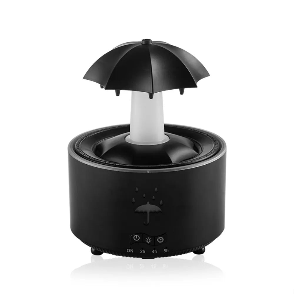 Water Drop Shape Rotating Umbrella Aroma Diffuser