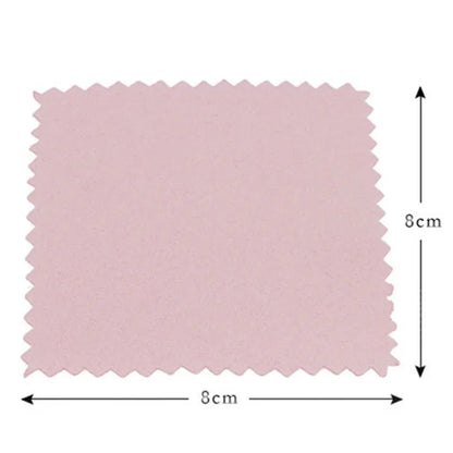 Fashion50 PCS Silver Polishing Cloth Cleaner Jewelry Cleaning Cloth Anti-Tarnish Tool Hot Sale