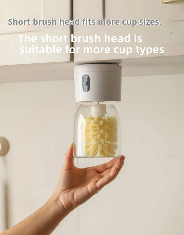 Electric Cup Scrubber Glass Cleaner Lazy Bottles Brush Sink Kitchen Cup Cleaning Brush Gadgets