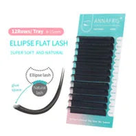 ANNAFRIS 4D 5D W Shape Eyelash Extension Handmade 12line/Tray Premade Volume Fans Clover W Lashes