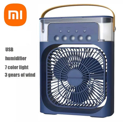 Ventilador portátil 3 en 1 Xiaomi con luz LED