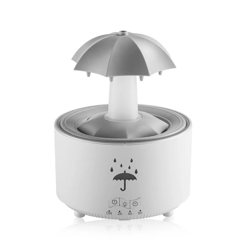 Water Drop Shape Rotating Umbrella Aroma Diffuser