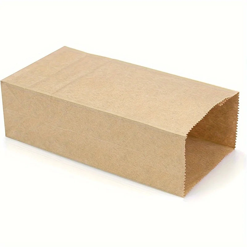 100pcs Mini Kraft Paper Gift Bags  Weddings, Birthdays & Gift Packaging, Event Goodie Bags | Simple Design | Kraft Paper Bag