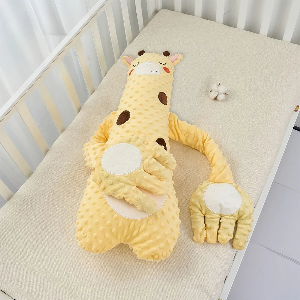 Almohada para dormir para bebés recién nacidos, con muñeco de palmada relajante, control remoto, almohada eléctrica para bebés con forma de mano y palmada relajante