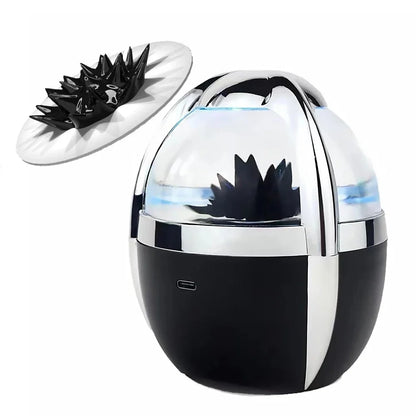Novo alto-falante Venom Ferrofluid - Alto-falante sem fio Bluetooth 5.0 Dancing Ferrofluid com subwoofer de mesa com luz ajustável de 4 cores