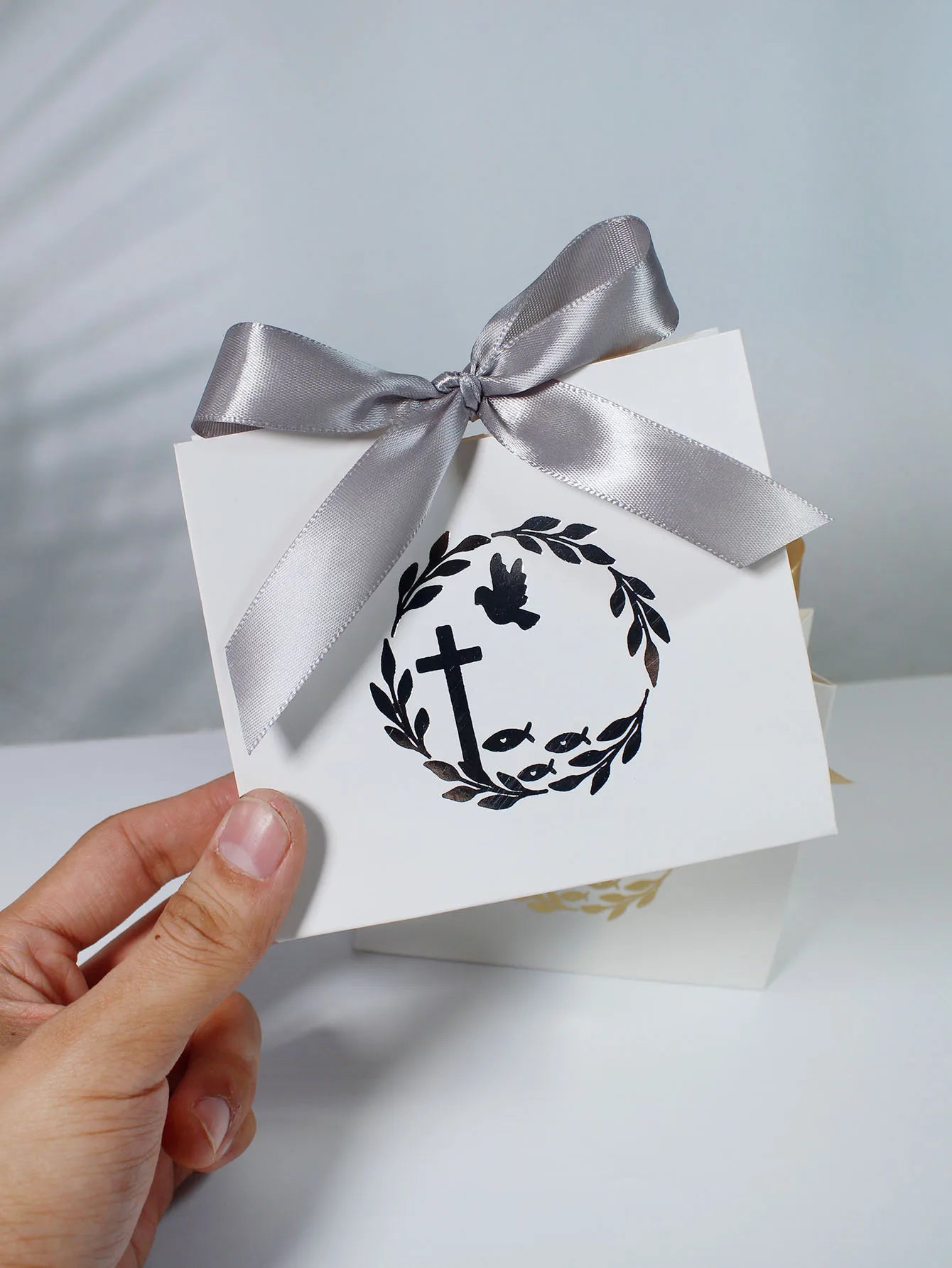 10/20pcs Christian Pigeon Gift Box, Baptism Festival Candy Box, Decorative Christian Festival Party Gift Box
