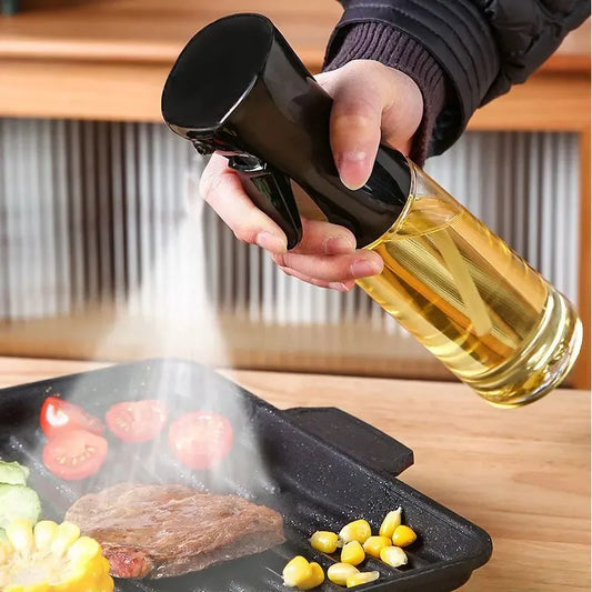 Uso doméstico Garrafa de óleo Cozinha Casa Ao ar livre Portátil Tempero Shaker Fritadeira de ar embaçado Chaleira de óleo Coisas Spray Ferramentas Gadgets Jantar