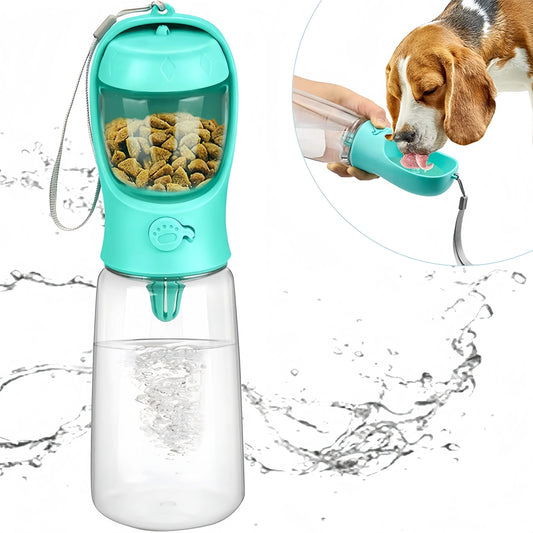 Pets Water Bottle Portable Food Dog Cat