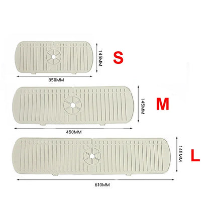 Alfombrilla de silicona para grifo