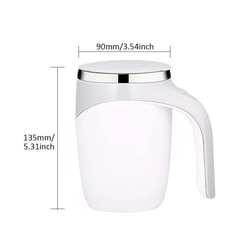 Automatic Stirring Cup Refillable Portable Coffee Mug