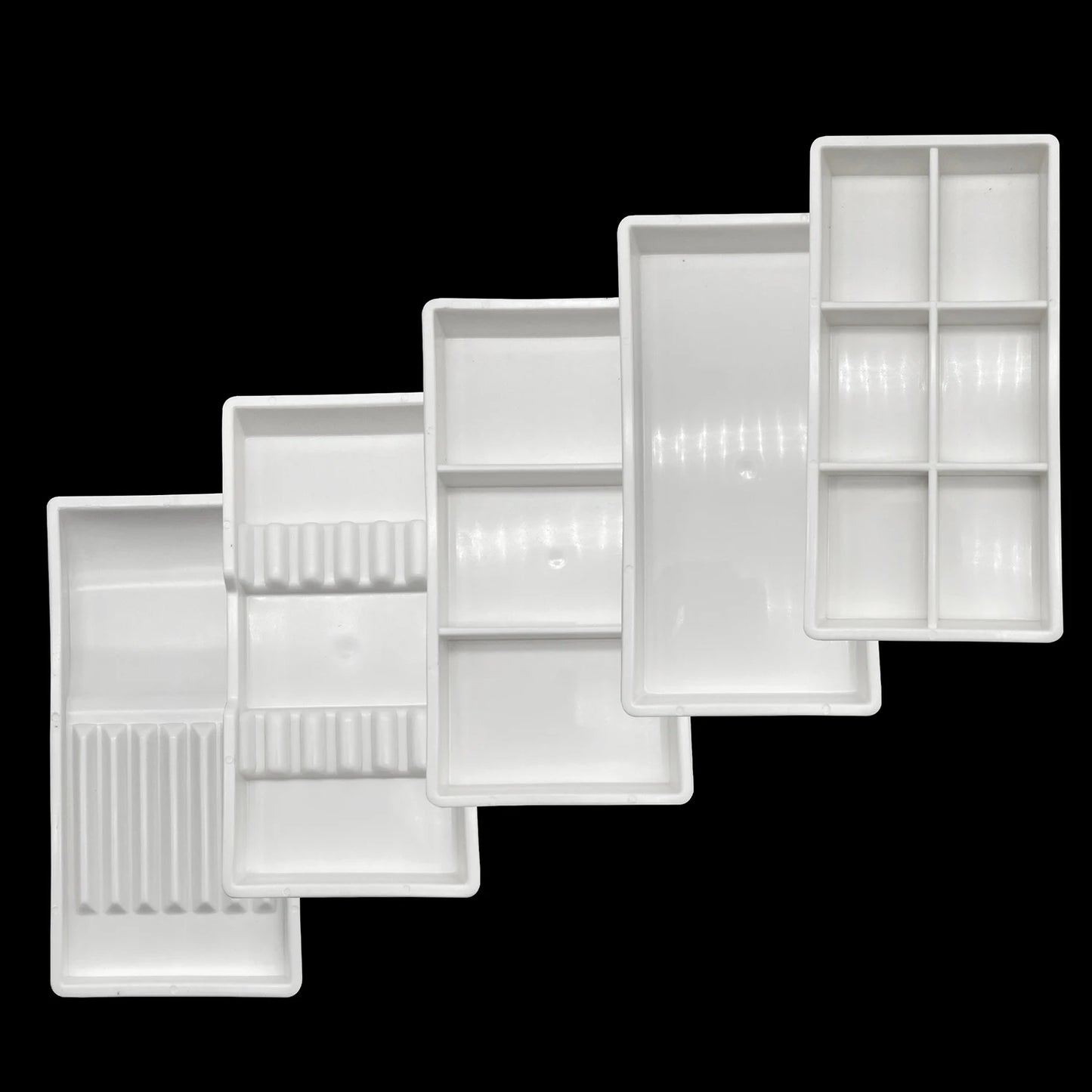 1Pcs WELLCK Dental Autoclavable Cabinet Trays Plastic Drawer Organizer for Dentist Doctor Surgical Dental Tray 9.5cm*19.5cm*2cm