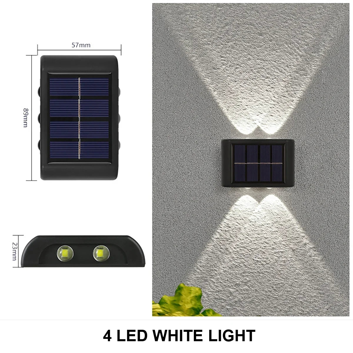 Solar Wall Lamp Outdoor Waterproof Solar