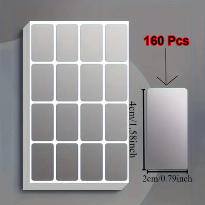 160Pcs/320Pcs Removable Waterproof Label Stickers Ideal for Organizing Office & Home Use Storage Freeze Food Design
