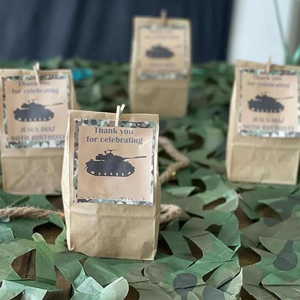 100pcs Mini Kraft Paper Gift Bags  Weddings, Birthdays & Gift Packaging, Event Goodie Bags | Simple Design | Kraft Paper Bag