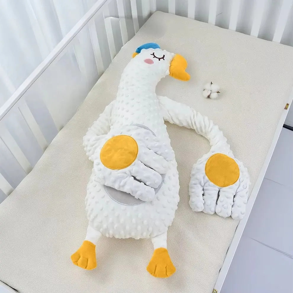 Almohada para dormir para bebés recién nacidos, con muñeco de palmada relajante, control remoto, almohada eléctrica para bebés con forma de mano y palmada relajante