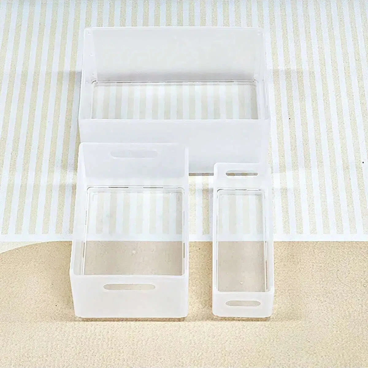 WORTHBUY Plastic Folding Fridge Storage Box Pull-Out Fruit Vegetable Organizer Box Large Capacity Kitchen Storage Organization